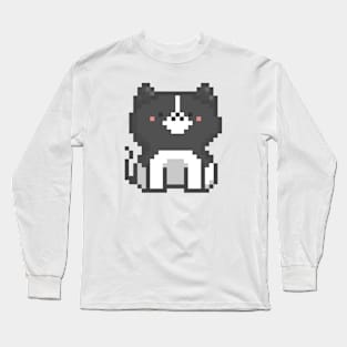 Pixel Quiet Cat 11 Long Sleeve T-Shirt